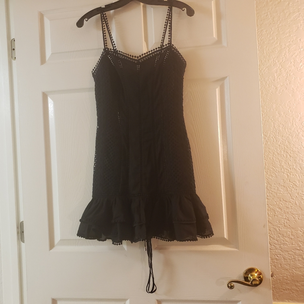 Black Charlotte Ruiz Dress